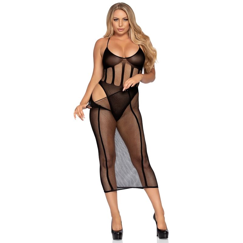 LEG AVENUE - CONJUNTO BODYSUIT E SAIA TAMANHO ÚNICO