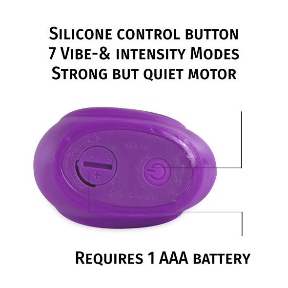 Big Tease Toys - I Rub My Duckie Classic Vibrating Duck Roxo