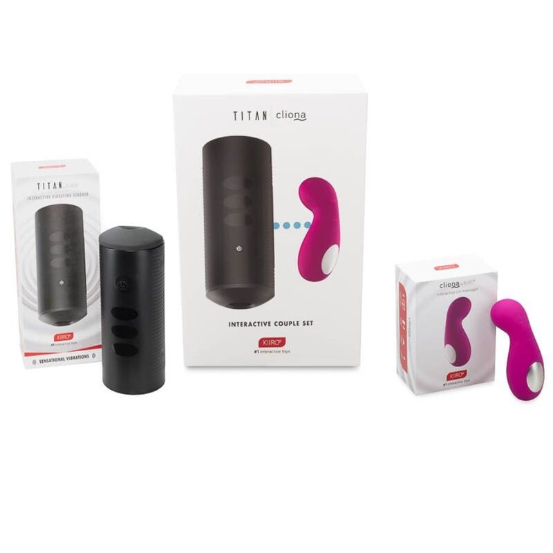 Kiiroo - Conjunto Casais Titan E Cliona Lilac