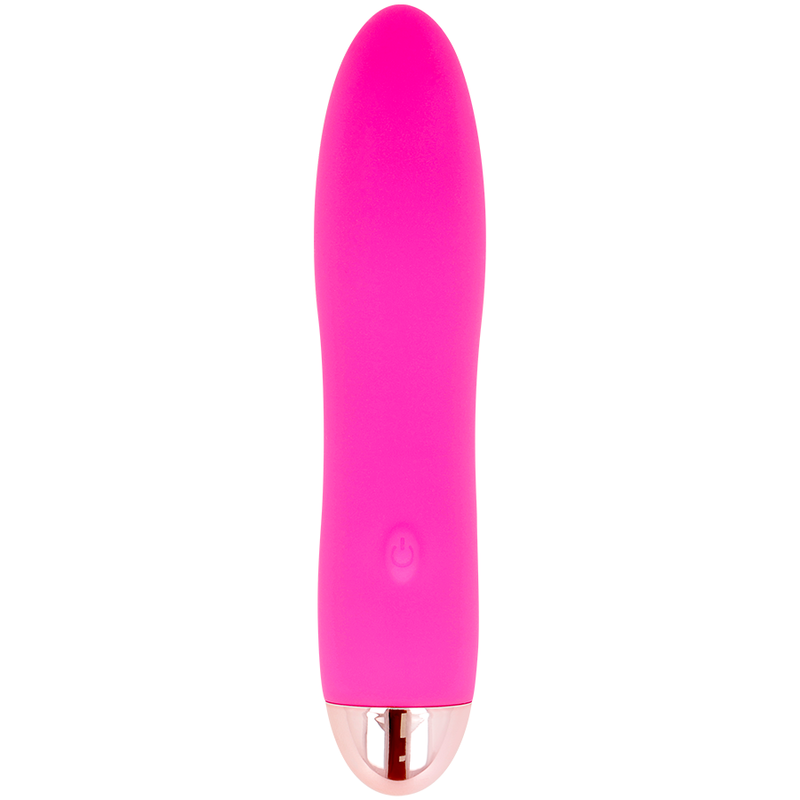 DOLCE VITA - VIBRADOR RECARREGÁVEL FOUR ROSA 7 VELOCIDADES