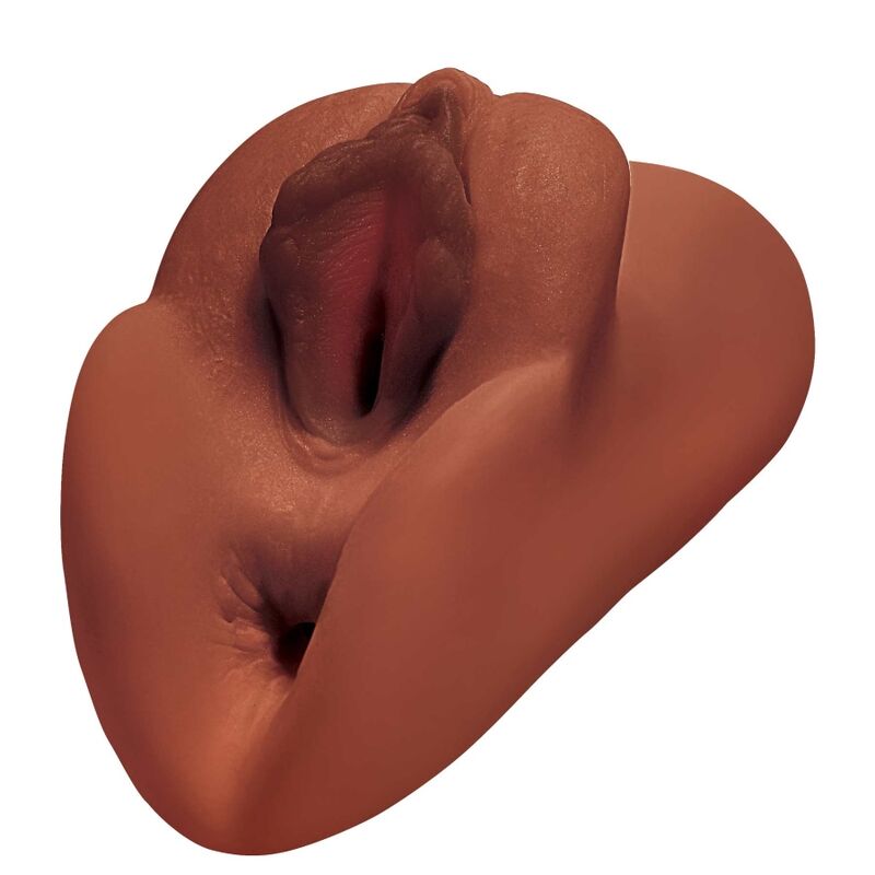 PDX PLUS - PERFECT PUSSY DOUBLE STROKER MASTURBADOR VAGINA E ÂNUS CASTANHO