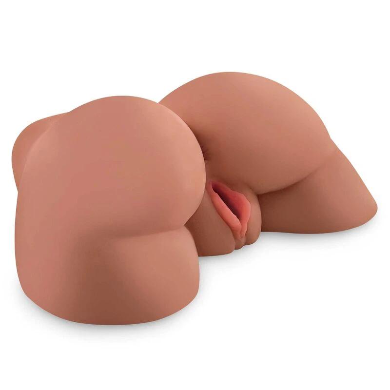 PERFEITO CÚ MASTURBADOR DUPLO NATURAL - Sex Shop Sexy