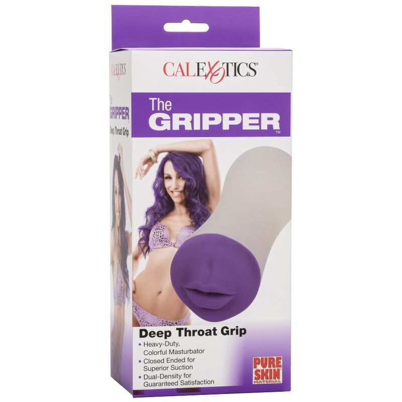 CALEXOTICS - DEEP THROAT GRIP MASTURBATOR MOUTH
