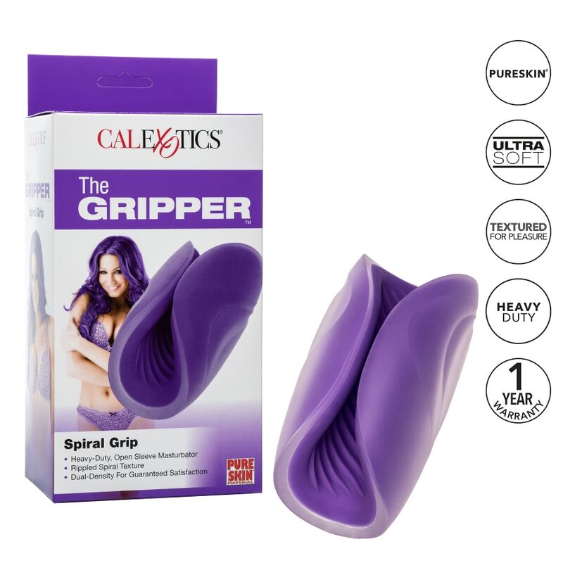 CALEXOTICS - SPIRAL GRIP MASTURBADOR TEXTURIZADO