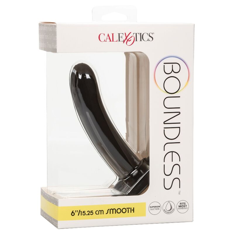CALEXOTICS - BOUNDLESS DILDO 15.25 CM COMPATÍVEL COM ARNÊS LISO