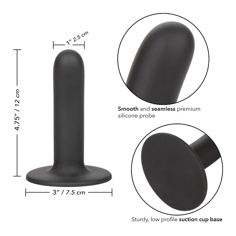 CALEXOTICS - BOUNDLESS DILDO 12 CM COMPATÍVEL COM ARNÊS LISO