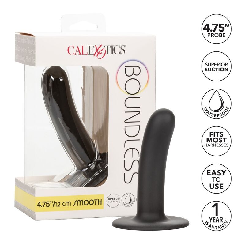 CALEXOTICS - BOUNDLESS DILDO 12 CM COMPATÍVEL COM ARNÊS LISO