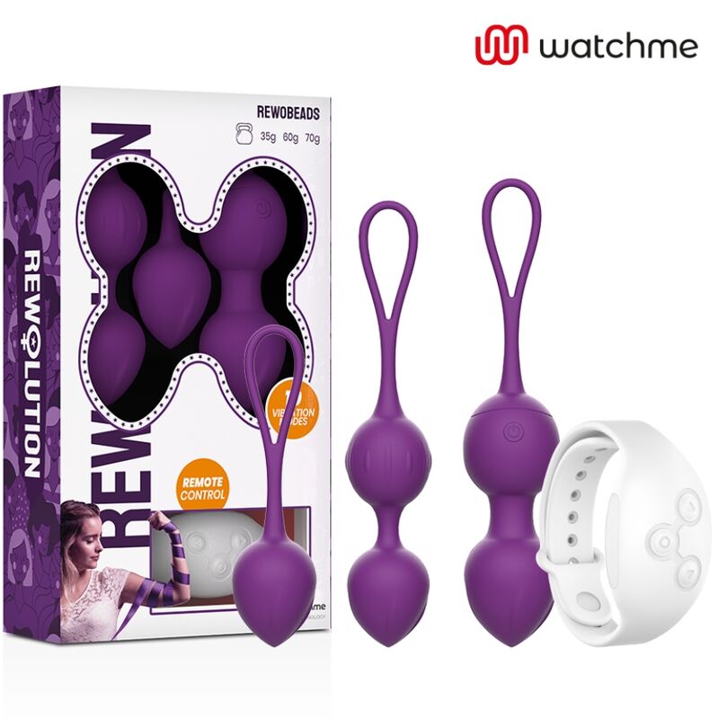 Rewolution - Rewobeads Bolas Vibratórias Controle Remoto Com Tecnologia Watchme
