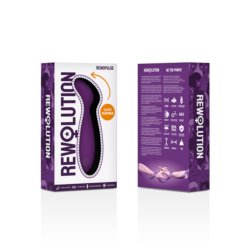 Rewolution - Rewopulse Vibrador Flexível Estimulador De Ponto G