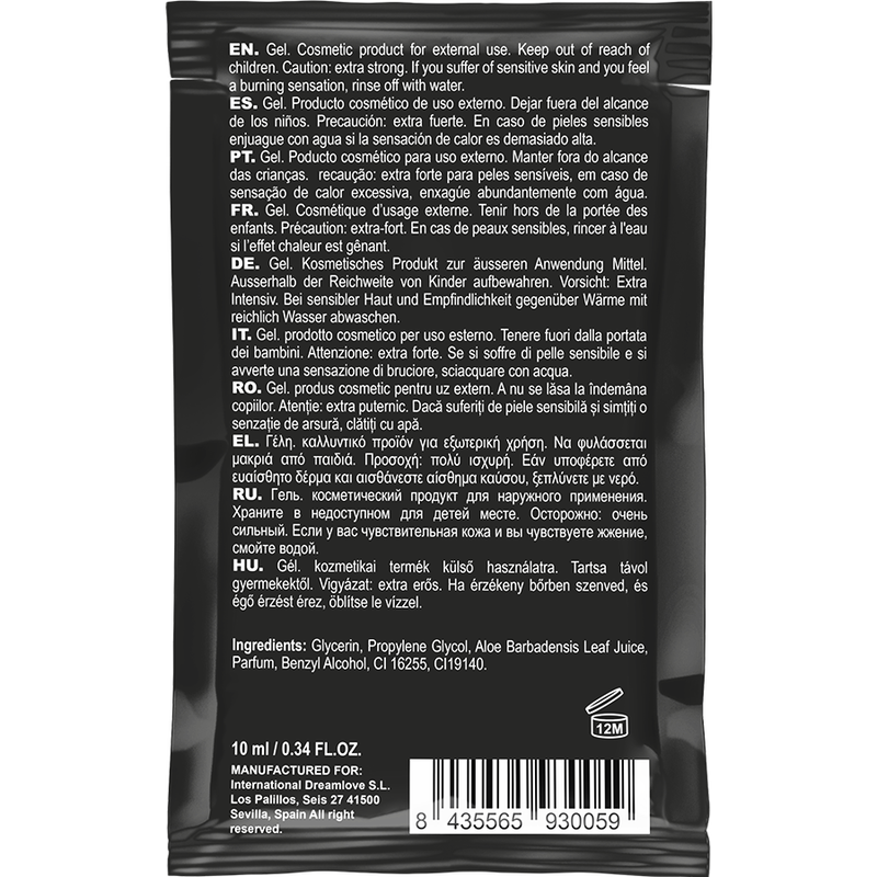 Coquette Chic Desire - Gel Retardante De Atraso De Pocket Chronos Para Ele 10 Ml