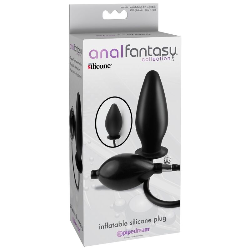 ANAL FANTASY - PLUG INSUFLÁVEL EM SILICONE
