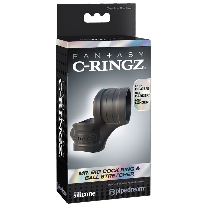 FANTASY C-RINGZ - ANEL GRANDE PARA PÉNIS E TESTÍCULOS