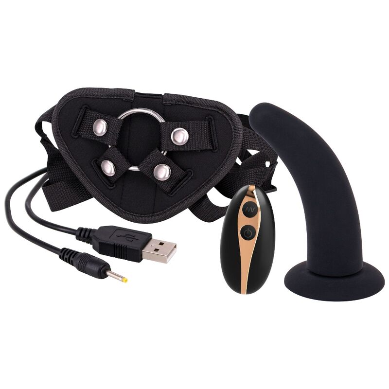 SEVEN CREATIONS - ARNÊS STRAP-ON COM DILDO 125 CM