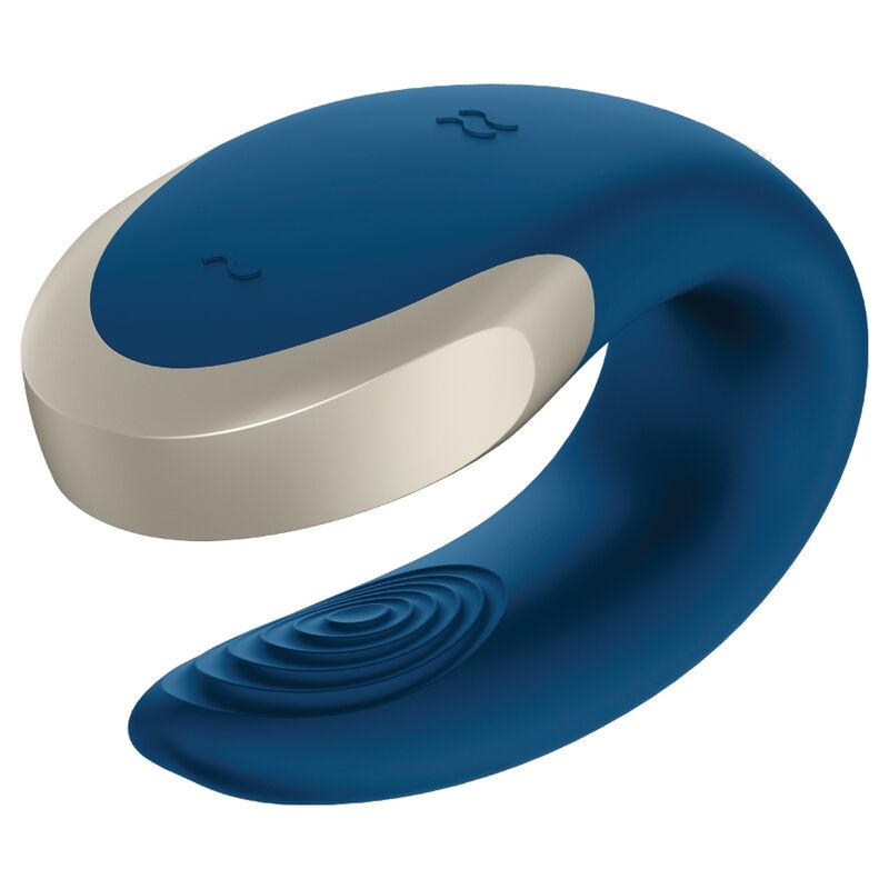 Satisfyer - Vibrador Double Love Luxury Partner Azul
