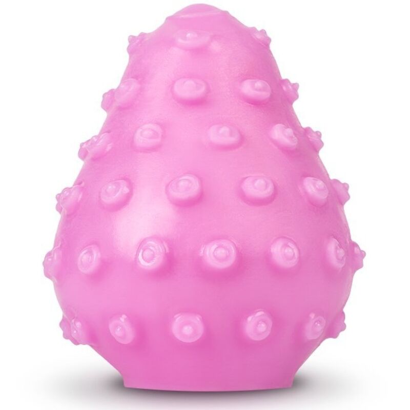 G-VIBE - HUEVO MASTURBADOR TEXTURADO REUTILIZÁVEL ROSA