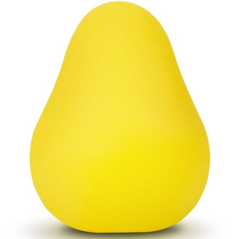G-VIBE - HUEVO MASTURBADOR TEXTURADO REUTILIZÁVEL AMARELO