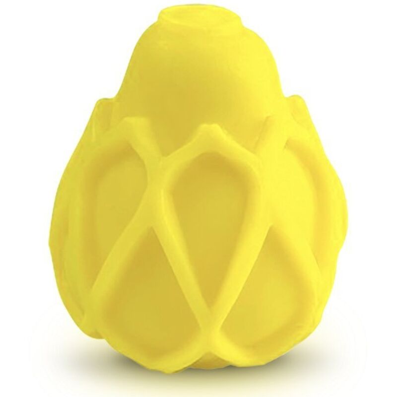 G-VIBE - HUEVO MASTURBADOR TEXTURADO REUTILIZÁVEL AMARELO