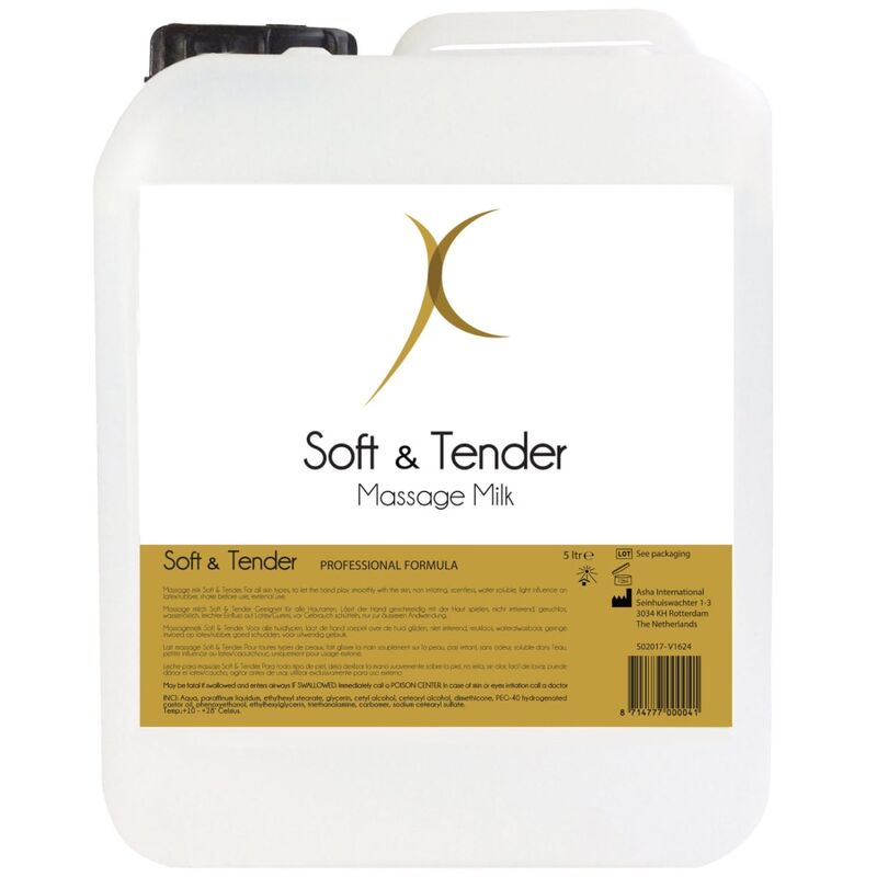 SOFT AND TENDER - CREME BODYMILK DE MASSAGEM 5000 ML