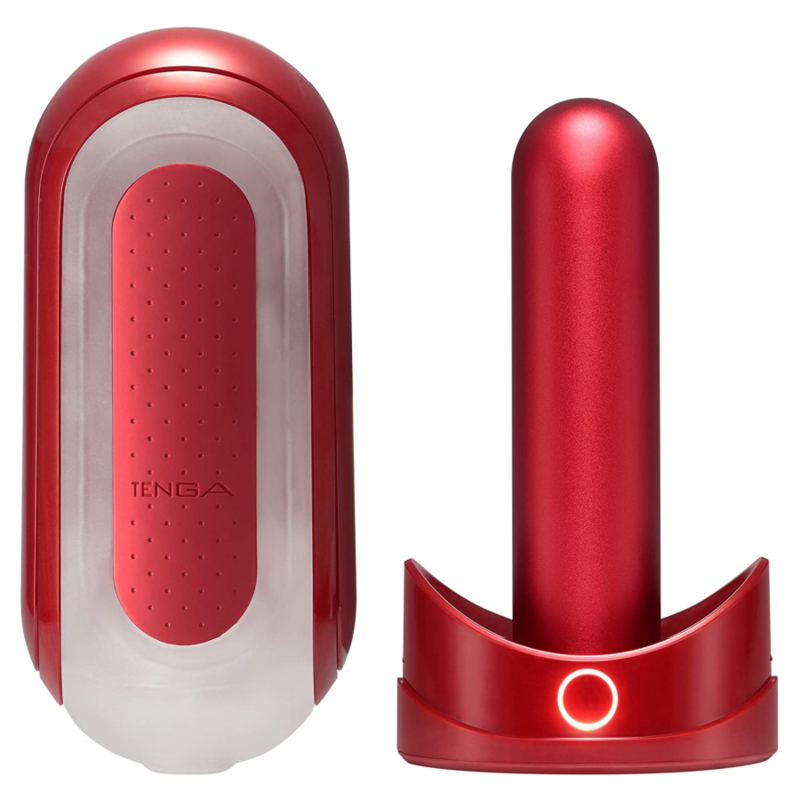 Tenga - Flip 0 Zero Vermelho Com Aquecedor