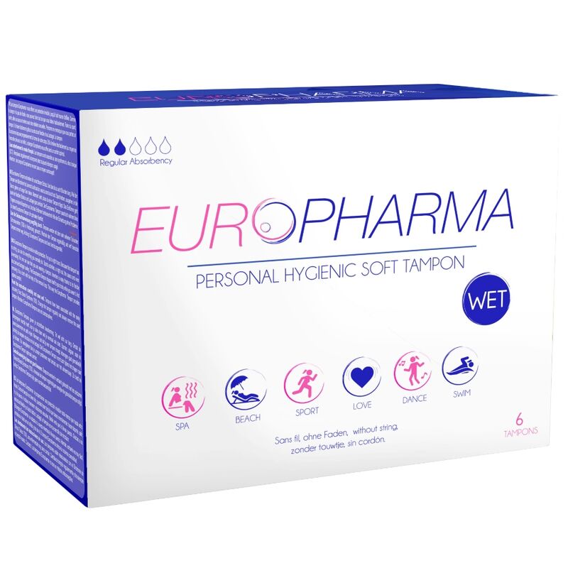 EUROPHARMA - TAMPÕES ACTION 6 UNIDADES