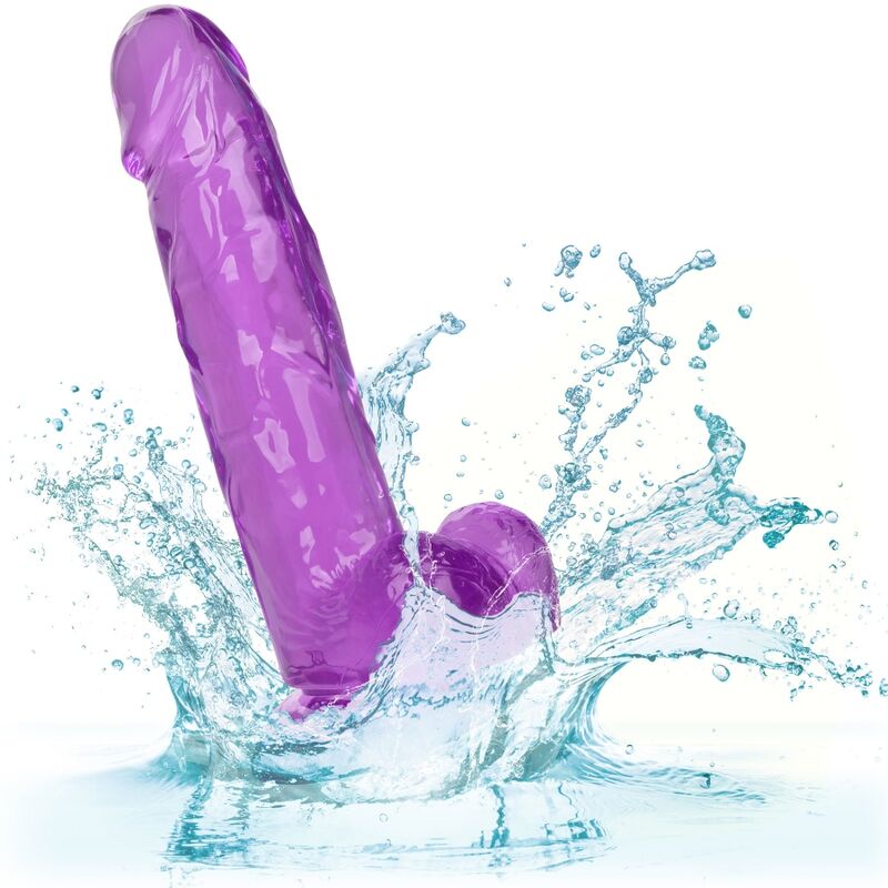 CALEXOTICS - SIZE QUEEN DILDO LILÁS 15.3 CM