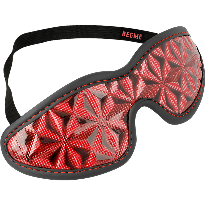 Begme - Mscara Cega Premium Red Edition Com Forro De Neoprene