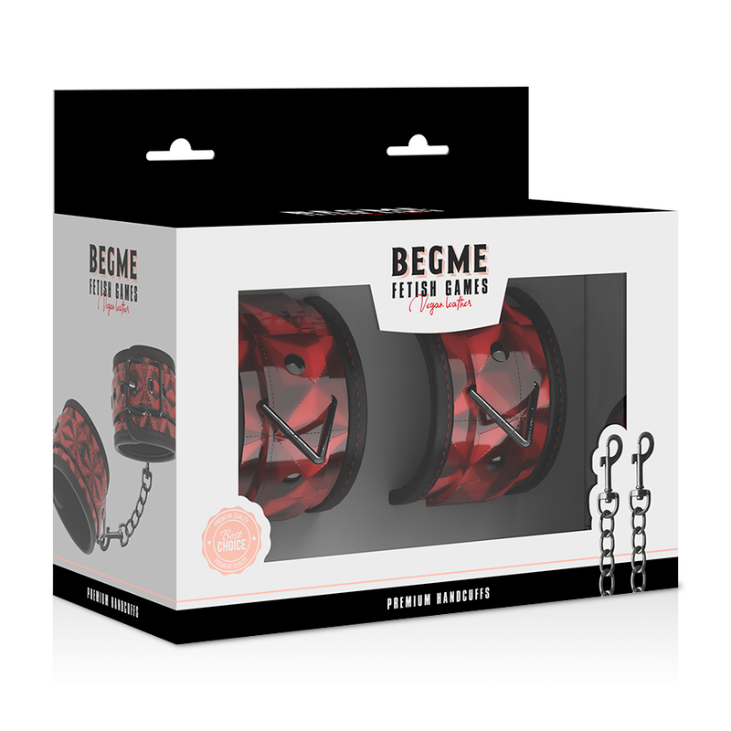 Begme - Algemas Premium Red Edition Com Forro De Neoprene