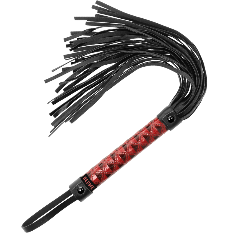 BEGME - RED EDITION CHICOTE EM PELE VEGANA