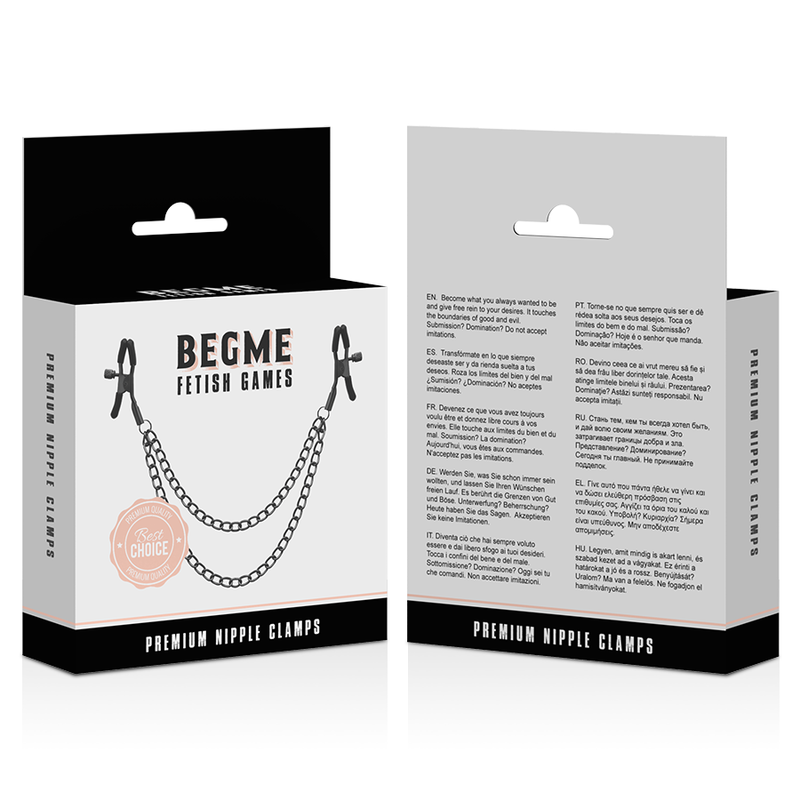 Begme - Red Edition Clips De Bico Com Corrente