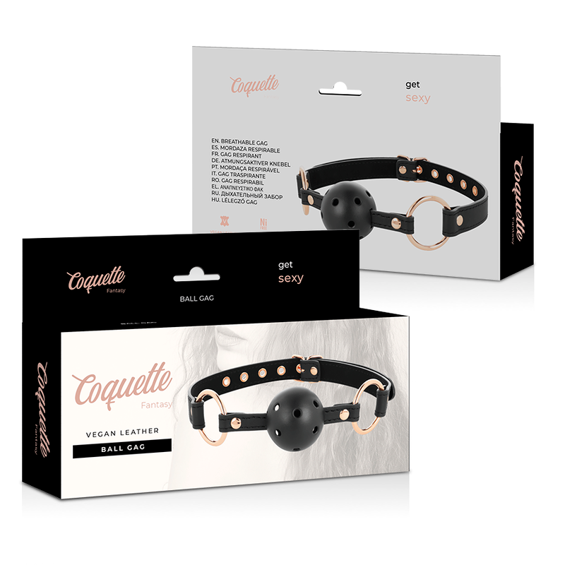 COQUETTE CHIC DESIRE - FANTASY MORDOMIA RESPIRÁVEL EM COURO VEGANO