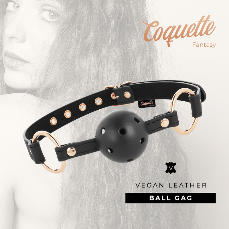 COQUETTE CHIC DESIRE - FANTASY MORDOMIA RESPIRÁVEL EM COURO VEGANO