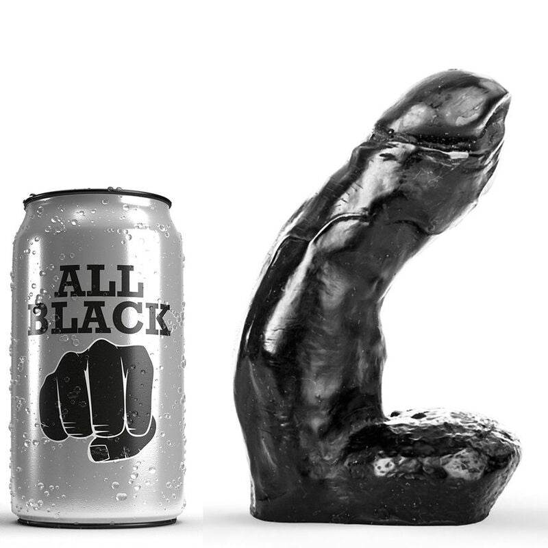 ALL BLACK - DILDO REALISTA 15 CM - Sex Shop Sexy