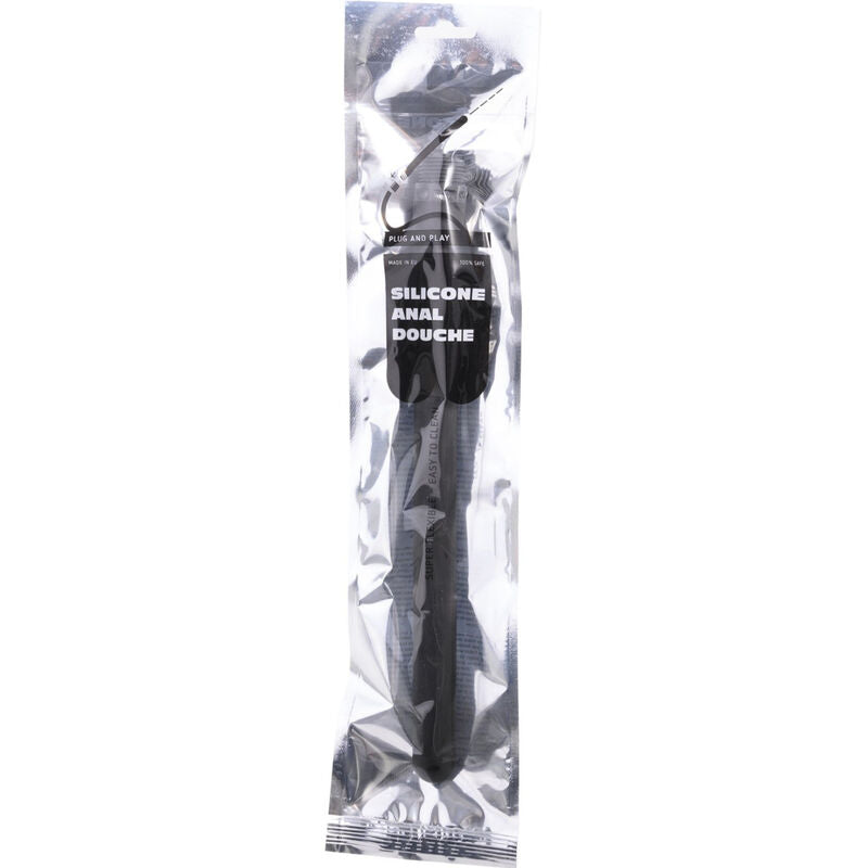 ALL BLACK - DUCHE ANAL EM SILICONE 27 CM