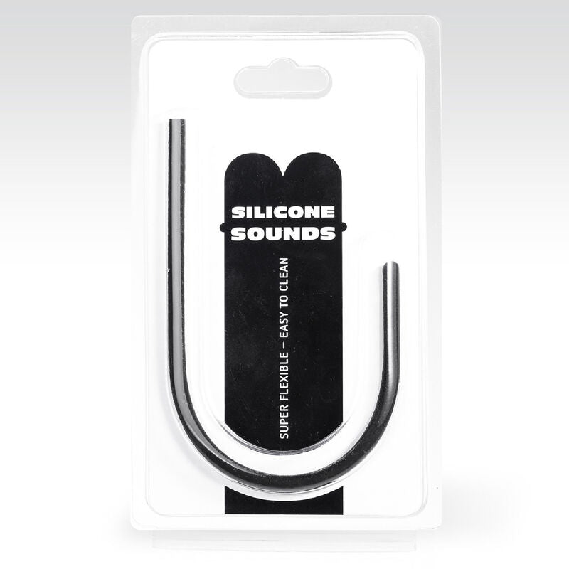 ALL BLACK – SONDA URETRAL EM SILICONE 6 MM