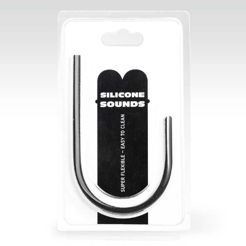 ALL BLACK – SONDA URETRAL EM SILICONE 10 MM