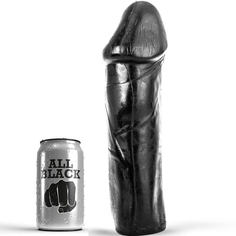 All Black - Dong 28 Cm Sem Testículos