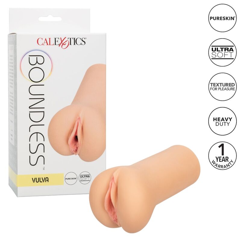 CALEXOTICS - BOUNDLESS VULVA MASTURBADOR TOM LIGHT