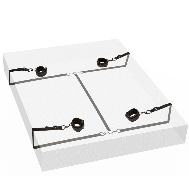 CALEXOTICS - BOUNDLESS RED RESTRAINT SET RESTRIÇÃO PARA CAMA