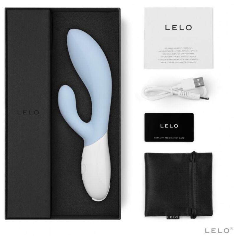 LELO - INA 3 VIBRADOR DE LUXO AZUL CLARO