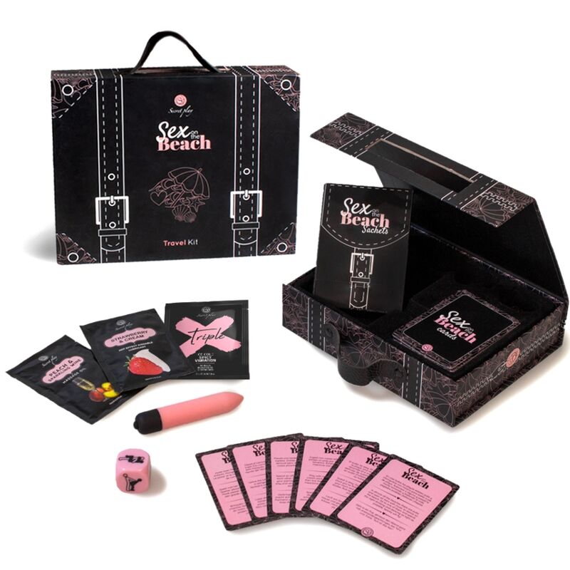SECRETPLAY - SEX ON THE BEACH KIT DE VIAGEM (ES/EN/DE/FR/NL/PT)