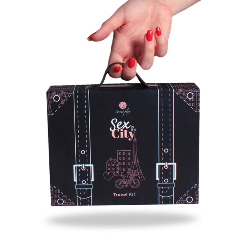 SECRETPLAY - SEX IN THE CITY KIT DE VIAGEM (ES/EN/DE/FR/NL/PT)