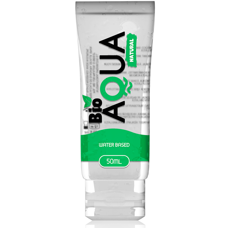 BIOAQUA - LUBRIFICANTE INGREDIENTES NATURAIS BASE ÁGUA 50 ML
