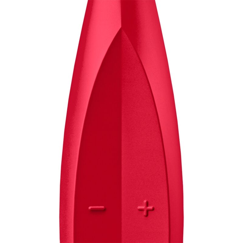 Satisfyer - Vibrador Twirling Fun Tip Vermelho