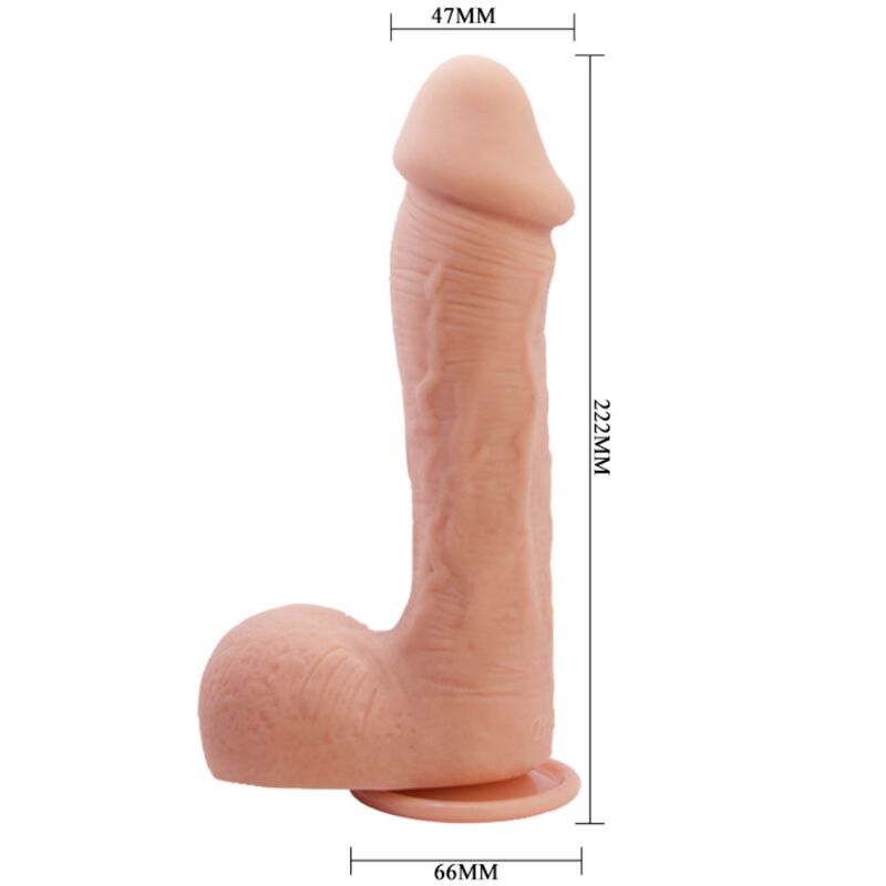 BAILE - DILDO JOHNSON PELE REALISTA 22 CM
