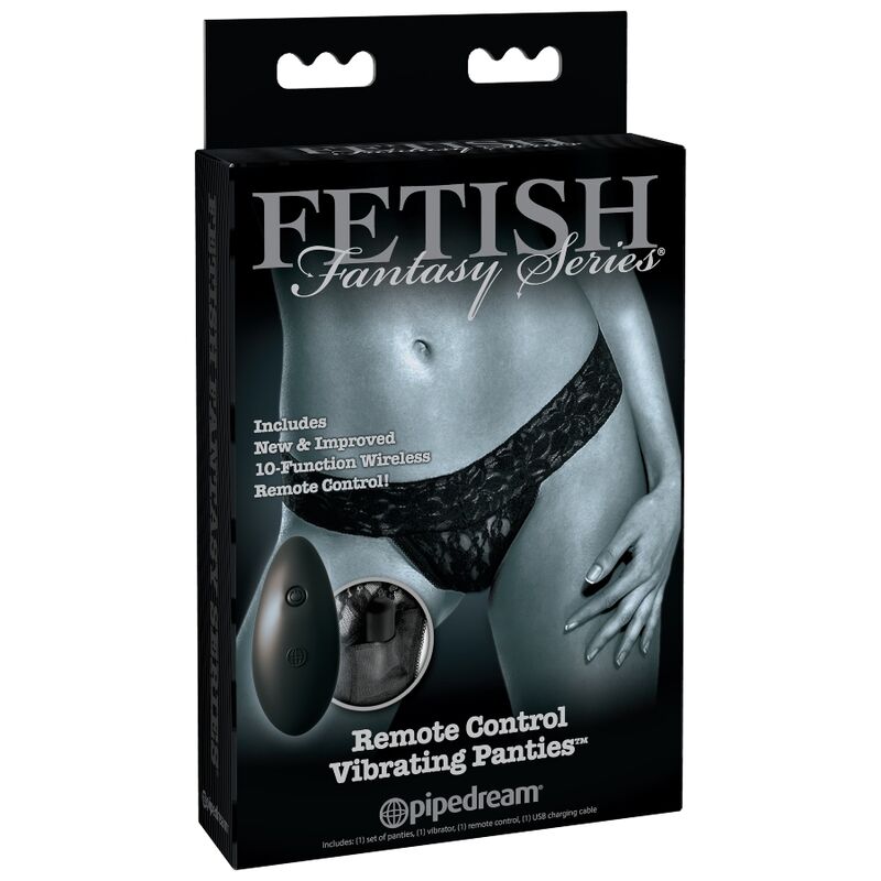 FETISH FANTASY LIMITED EDITION - TANGA COM VIBRADOR REMOTO - Sex Shop Sexy