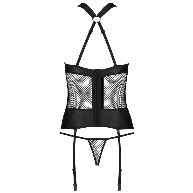 PASSION - AMANDA CORSET COURO ECOLÓGICO S/M
