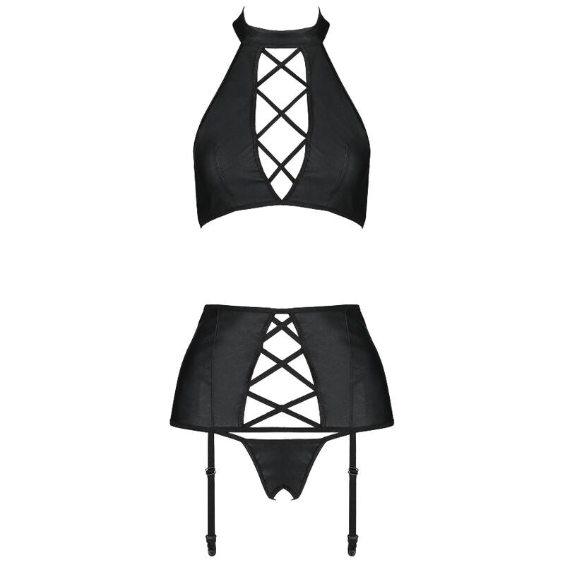 PASSION - NANCY CONJUNTO COURO ECOLÓGICO S/M