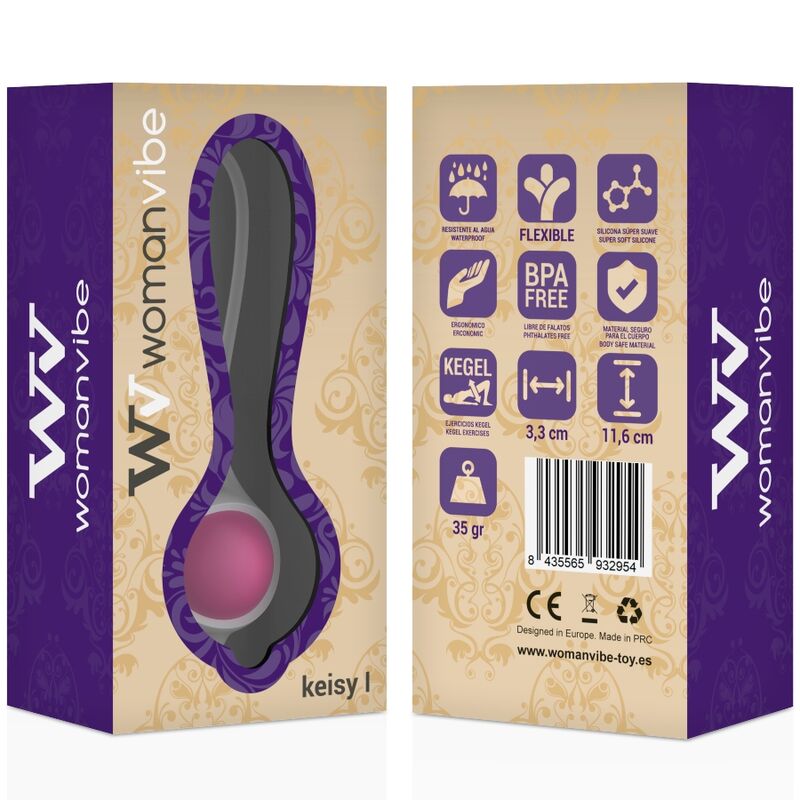 WOMANVIBE - KEISY I BOLA GEISHA SILICONE ROSA