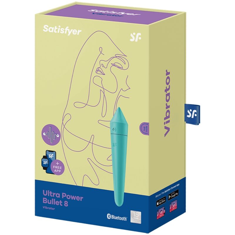 Satisfyer - Ultra Power Bullet 8 Turquesa
