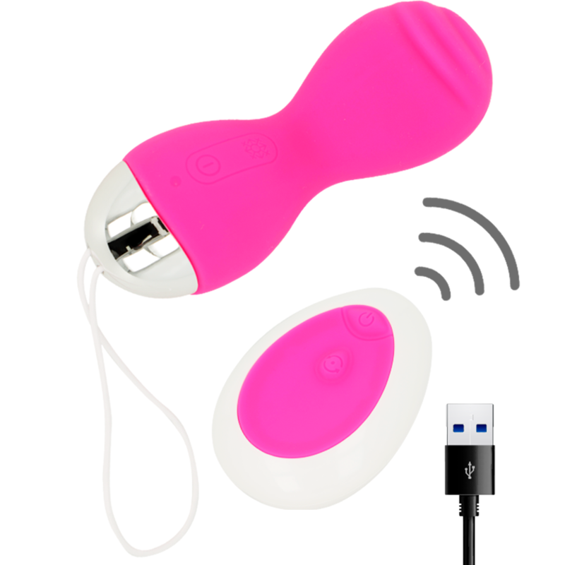OHMAMA - OVO VIBRADOR RECARREGÁVEL FLEXÍVEL